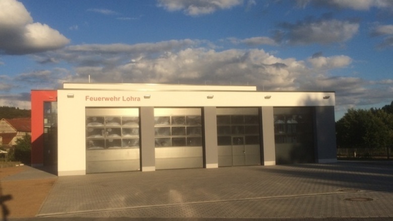 Neues Feuerwehrgerätehaus Lohra fertiggestellt Neues Feuerwehrgerätehaus Lohra fertiggestellt