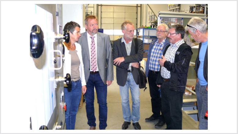 Betriebsbesuch bei Firma Sonderanlagenbau Hof in Lohra Betriebsbesuch bei Firma Sonderanlagenbau Hof in Lohra
