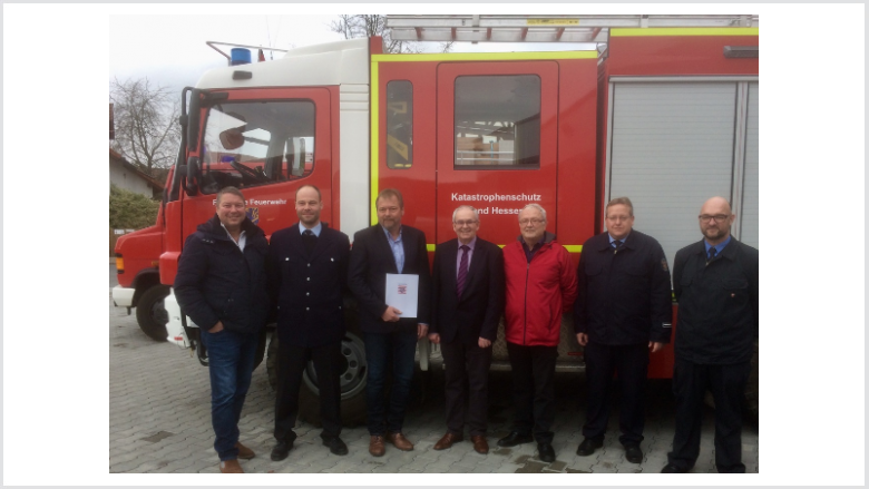 Spende für die Feuerwehr Lohra Spende für die Feuerwehr Lohra